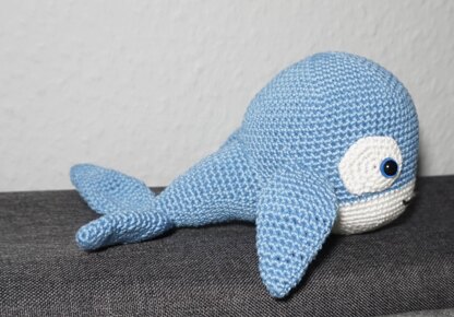 Crochet pattern: whale Moby