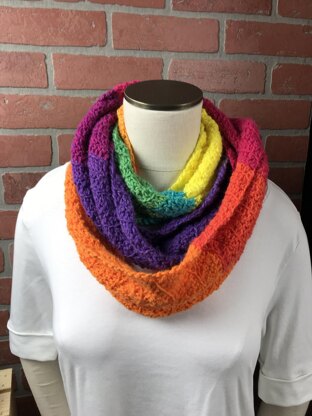 Ripple Infinity Scarf