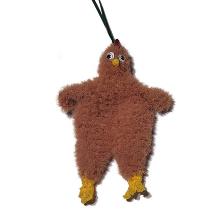 Chicken Christmas Ornament