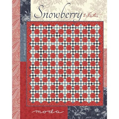 Moda Fabrics Snowberry Quilt - Downloadable PDF
