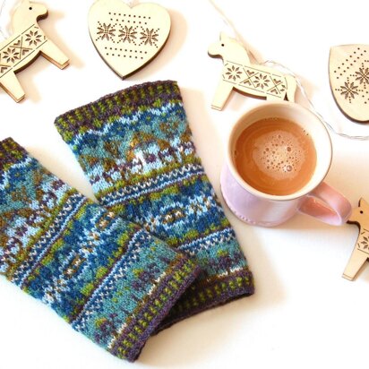 Life of the Crystal warmers - knitting pattern