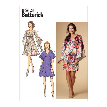 Butterick Misses' Dress B6623 - Sewing Pattern