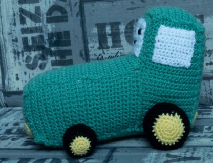 Amigurumi Häkelanleitung Traktor Terry