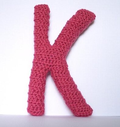 Alphabet Letter --- Capital K Pattern