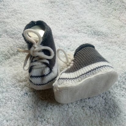 High Top Baby Booties