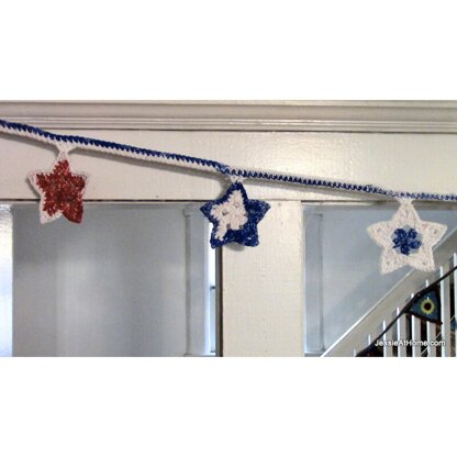 Stars & Stripes Bunting (or Coasters)