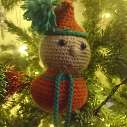 Elvin the Elf Ornament