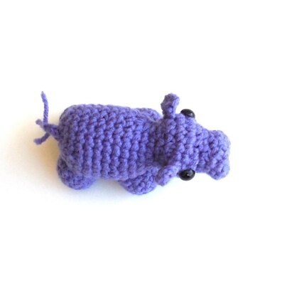 Tiny/Mini Hippo Amigurumi/Plush Toy