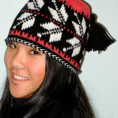 Telemark Ski Hat - knitting pattern
