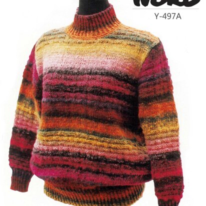 Noro 1502 Turtleneck Pullover PDF