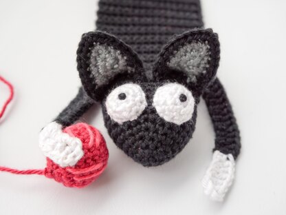 Cat Bookmark Crochet Pattern