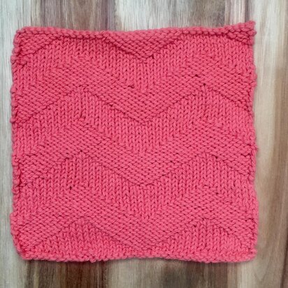 Chevron Stripes Dishcloth