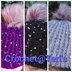 Checked and Ribbed Mosaic Bobble Hats (Baby to Adult)