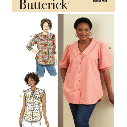 Butterick Women's Top B6896 - Sewing Pattern