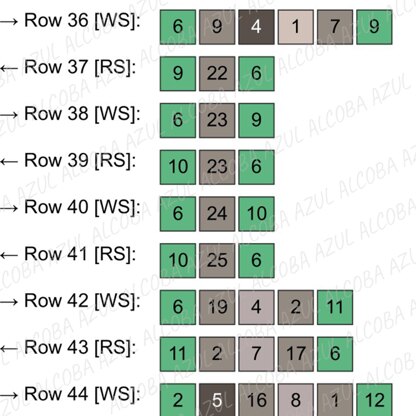 C2C Hippo Stroller Blanket Crochet Pattern 35" Graphgan Chart Intarsia