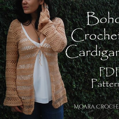 Boho Crochet Cardigan