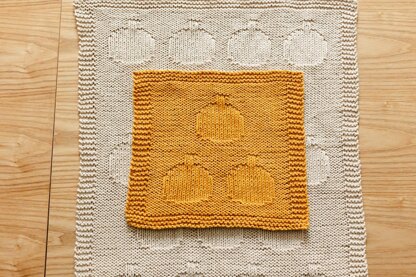 Pumpkin Washcloth