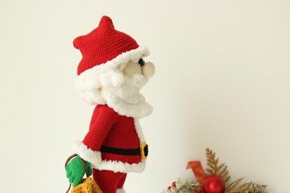 Migurumi Santa Claus /Christmas /Crochet Santa/