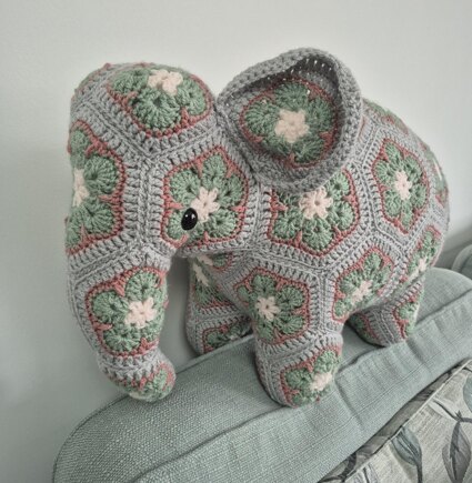 Loxodonta and Elphas the Elephants -  African Flower #2