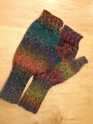 Fingerless Mitts