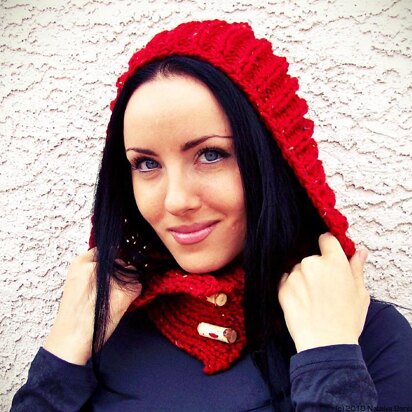 Hooded Scarf, Chunky Hood