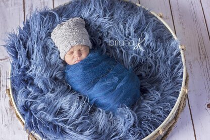 Newborn Knit Slouchy Hat