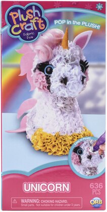 Orb Factory Plushcraft Fabric Fun 3d Kit - Unicorn