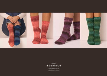 Rowan Designer Socks in Rowan - ZB343P - Downloadable PDF