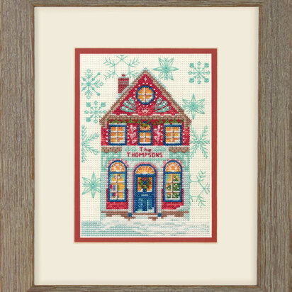 Dimensions Holiday Home Cross Stitch Kit