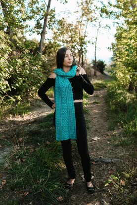 Glacier Waters Scarf