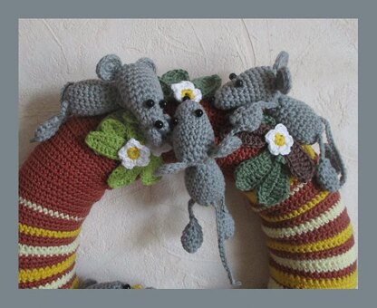 Mouse Wreath/Mäuse Kranz