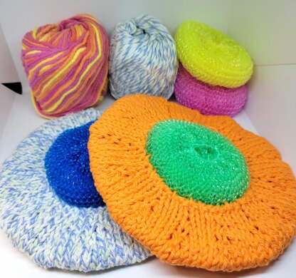 Easy Knit Dish Cloth Scrubber