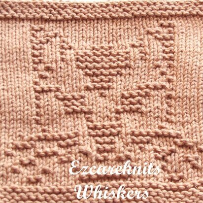 Whiskers - knitting pattern