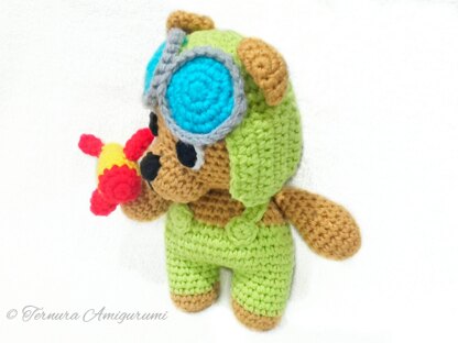 Little aviator crochet pattern