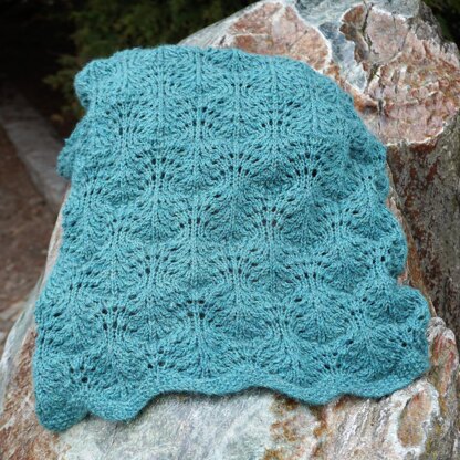 Sea Spray Baby Blanket