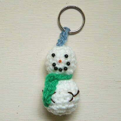 Snowman key chain