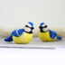 Hawthorn Handmade Blue Tits Needle Felting Kit (pair) - 10cm