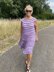 Ribbed Foldover Dress
