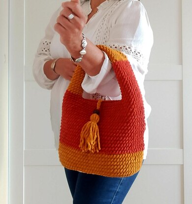 Chenille Egg Bag