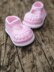 Puff Stich baby sandal crochet pattern