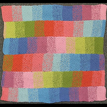 264 Optimistic Little Blanket - Knitting Pattern for Kids in Valley Yarns Southwick