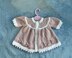 P132 Dolls/Baby Dresses, Bonnet & Bootees