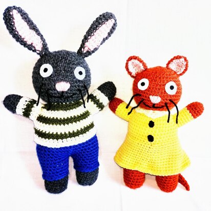 Pip and Posy amigurumi