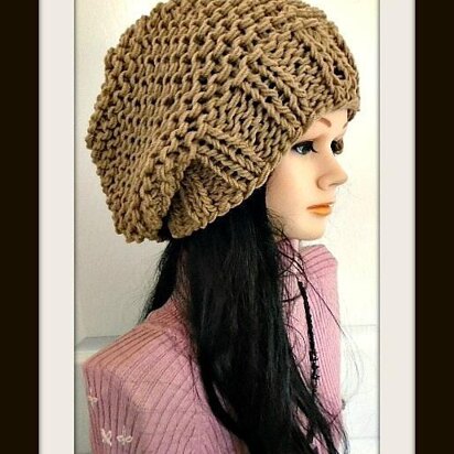 1031 - Chunky Tan Touque