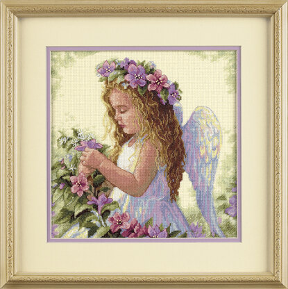 Dimensions Passion Flower Angel Cross Stitch Kit