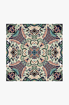 Kaleidoscope Tile in DMC - PAT0105 - Downloadable PDF