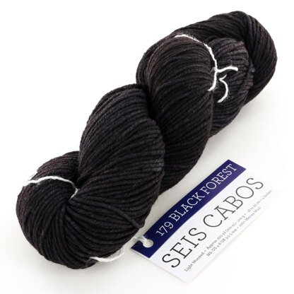 Malabrigo Seis Cabos - Black Forest