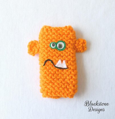 Knit Monster Popsicle Holders