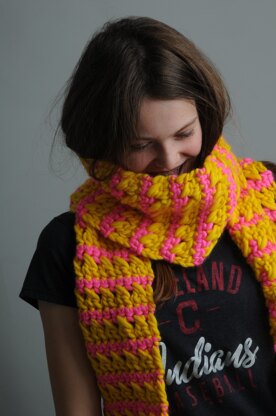 Chunky Crochet Scarf