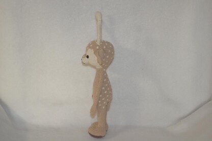 Bambi deer amigurumi doll